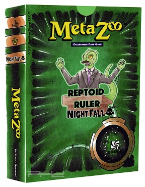 MetaZoo TCG - Nightfall Theme Deck - Reptoid Ruler